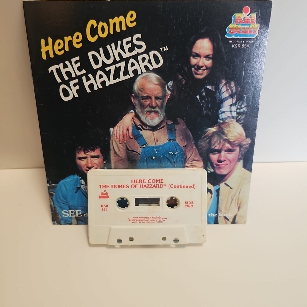 The Dukes of Hazzard Cassette and Cover